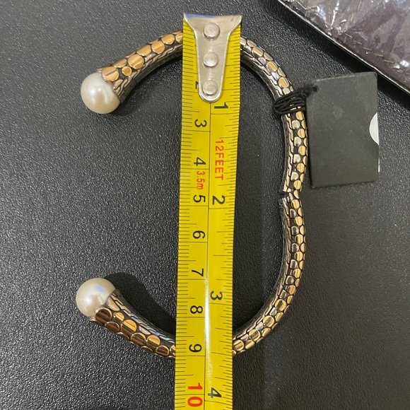 John Hardy Women’s Dot Gold & Silver Kick Cuff L - Picture 9 of 10